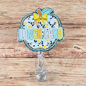 School Nurse Badge Reel, Funny Badge Reel, School Badge Reel, Teacher Badge Reel, Interchangeable Badge Toppers