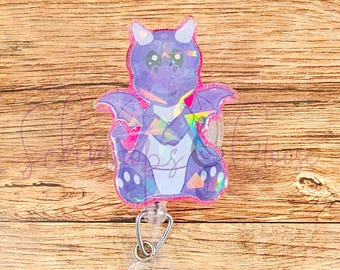 Dragon Badge Reel, Holographic Badge Reel, Animal Badge Reel, Nurse Badge Reel, Teacher Badge Reel, Office Badge Reel, Interchangeable