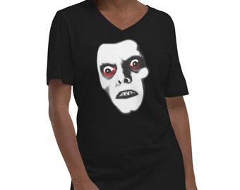 King of the Demons Pazuzu "Captain Howdy" T-shirt donna manica corta con scollo a V