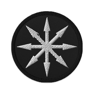 Naszywka haftowana Symbol Chaosu