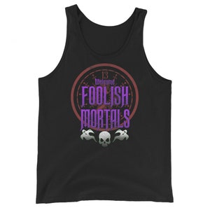 Willkommen Foolish Mortals Haunted Mansion Herren Tank Top