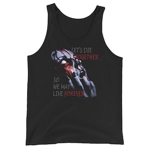 Together Forever Horror Gothic Fashion Men&#39;s Tank Top Shirt