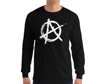 T-Shirt Unisexe Anarchie/Punk - Marque Gildan 5000 - Coton - Neuf Avec Étiquettes - Fabriqué Aux USA