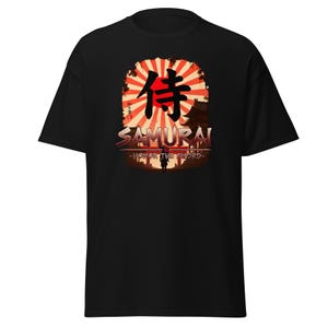 Anime Samurai Warrior Honor The Sword Short Sleeve Shirt