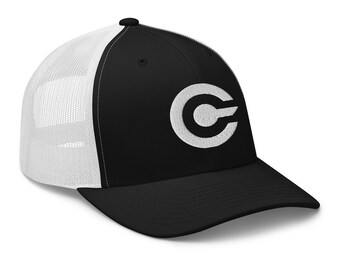 Cryptocurrency Symbol Digital Money Trucker Cap Snapback Hat