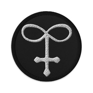 Alchemy Glass Occult Symbol Embroidered Patch