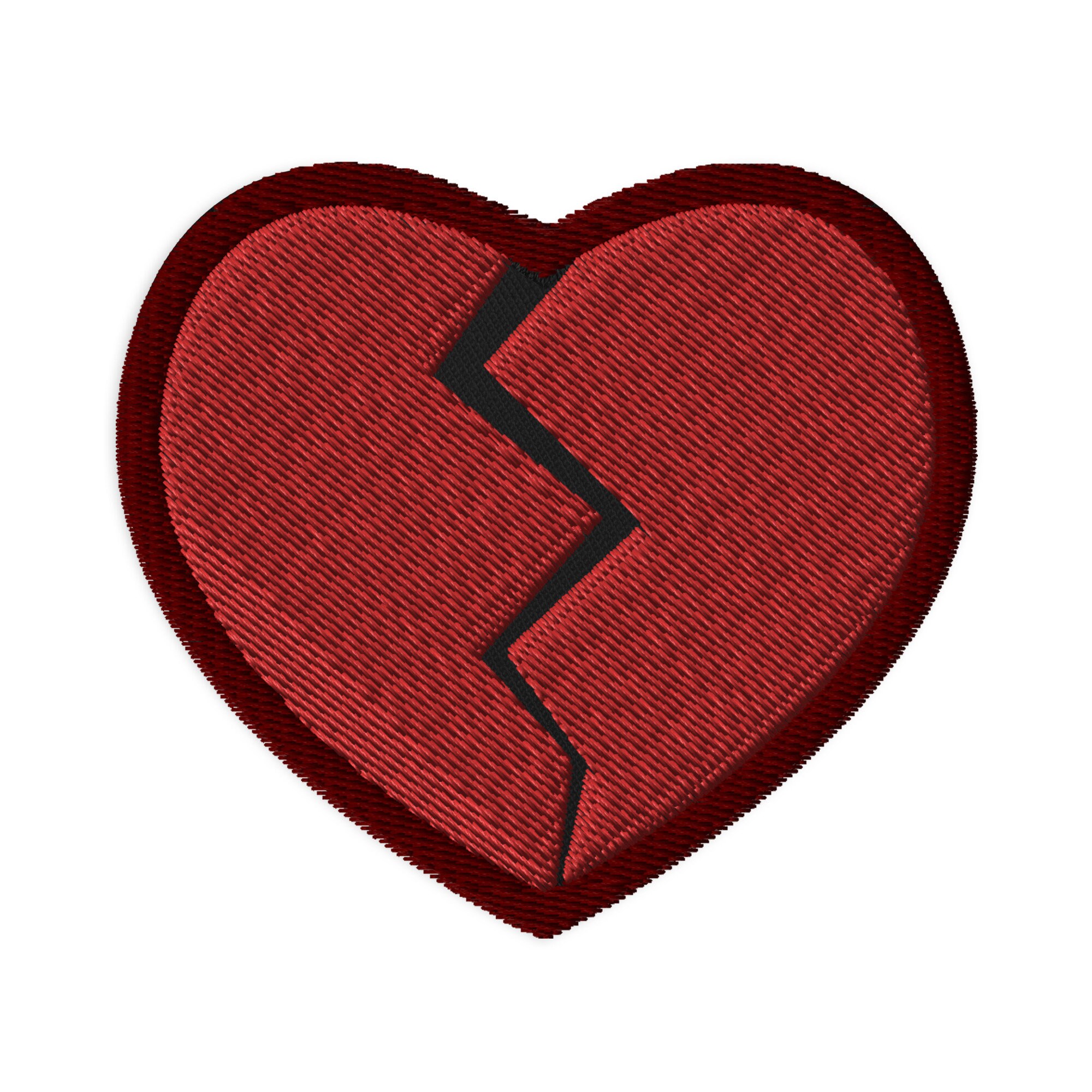 Alone Broken Heart Patch Rapper Face Tattoo Embroidered Iron On – Patch  Collection