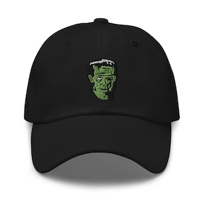 The Modern Prometheus Dr. Frankenstein&#39;s Monster Embroidered Baseball Cap Dad hat