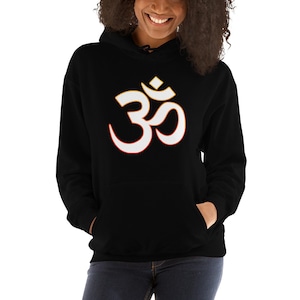 Sudadera con capucha unisex OM Sagrada Vibración Espiritual del Universo