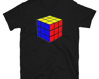 Camiseta de manga corta Magic Speed Puzzle Cube Gaming