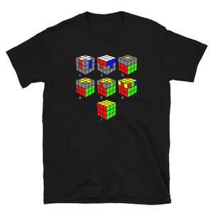 Come risolvere un puzzle Speed Cube Diagram T-Shirt a maniche corte