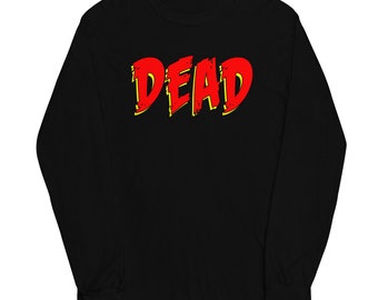 Dead Depressed Gothic Emo Style Long Sleeve Shirt