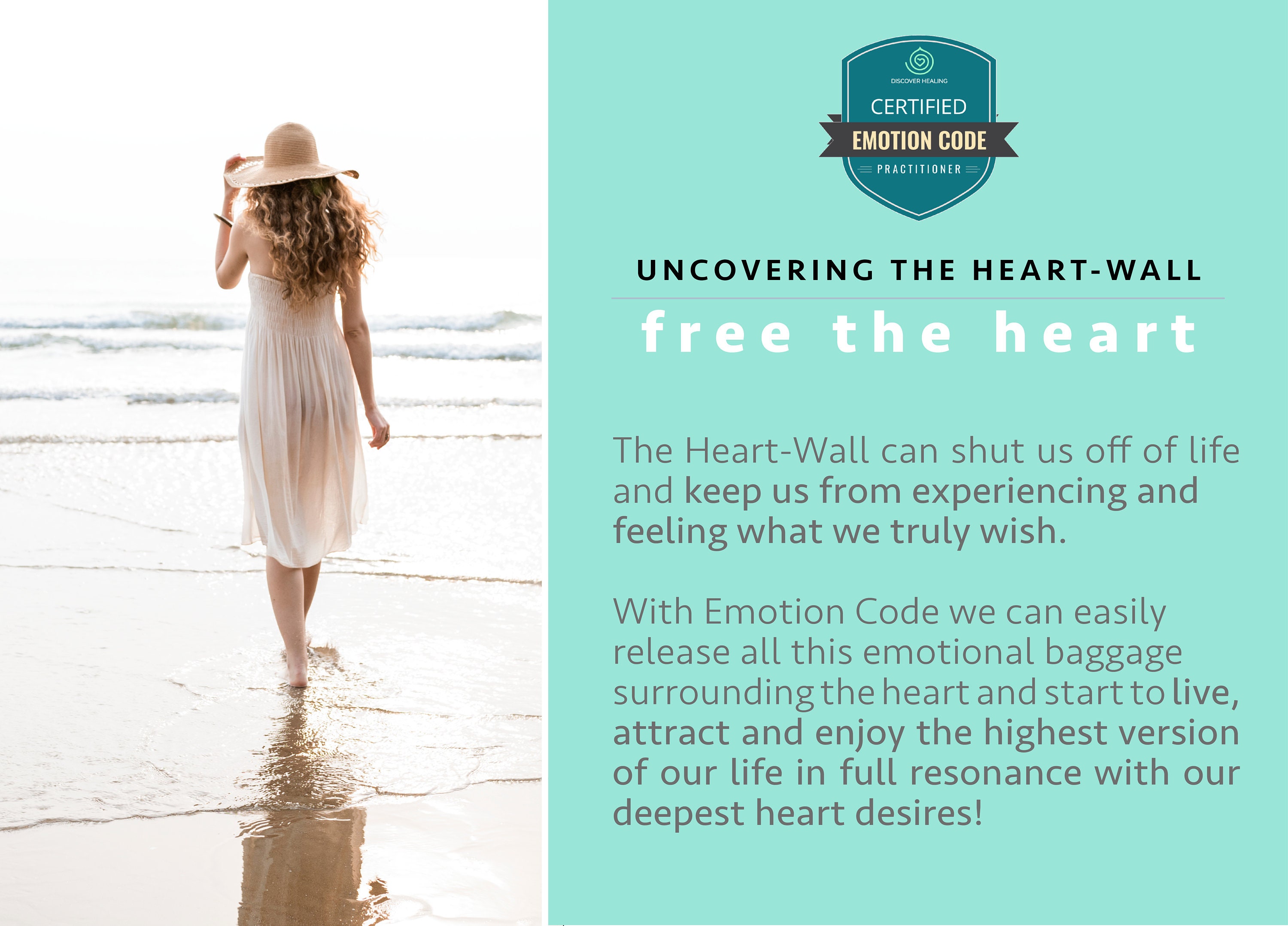 Heartwall Removal & Reiki Full Clearing With Emotion Code Session