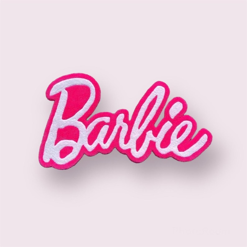 Barbie Logo Rug: Add Glamour and Style to Your Space M - Etsy