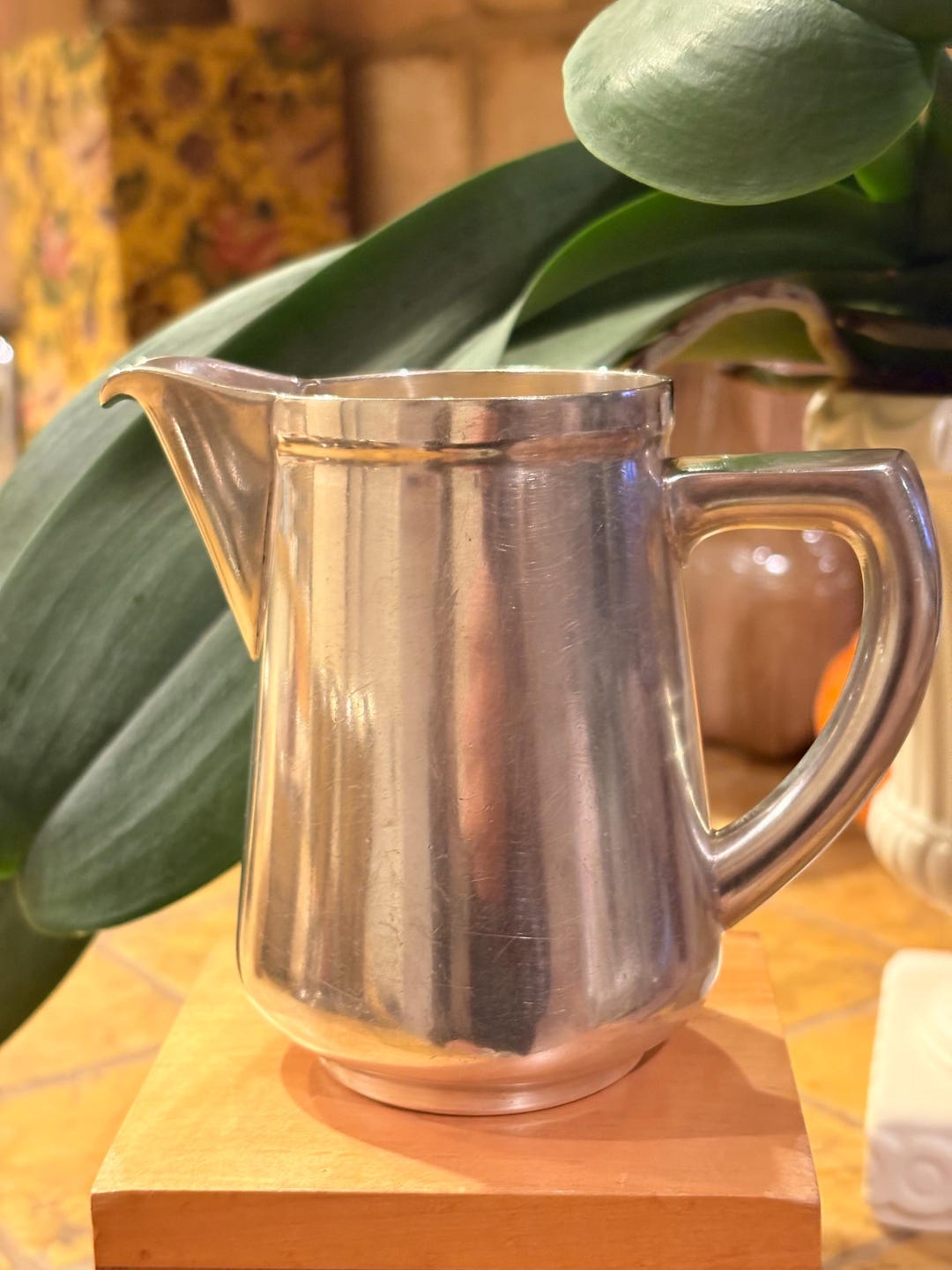 Vintage WMF Silver Germany Cromargan Creamer Pitcher Deco Design ...