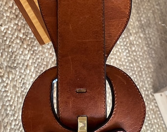 Runway Roberto Cavalli Brown Leather Statement Belt - Etsy display picture 3