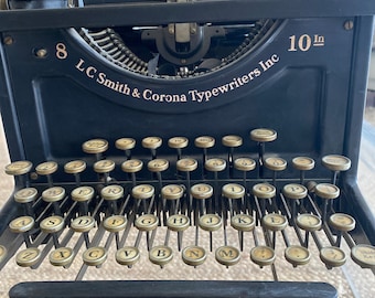 L C Smith & Corona Typewriters Inc 8 10in