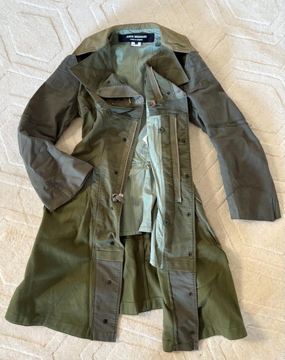 Junya Watanabe Comme des Garcons Patchwork Long K… - image 2