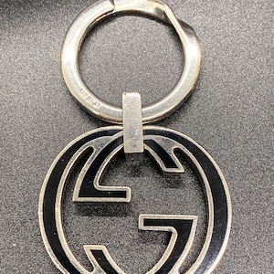 Vintage Gucci Interlocking G Key Ring