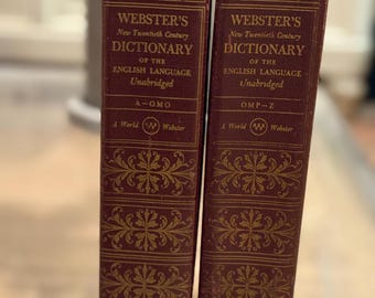 Webster's New Twentieth Century Dictionary of the English Language