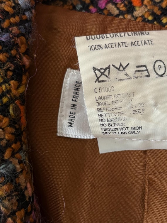 Yves Saint Laurent Encore Multi Color Brown Tweed… - image 8