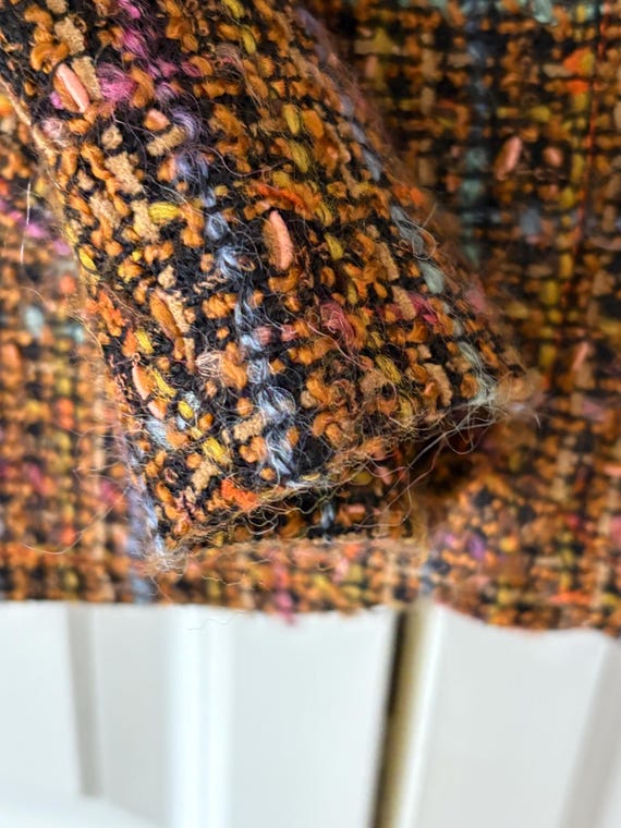 Yves Saint Laurent Encore Multi Color Brown Tweed… - image 3