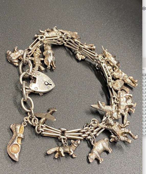 Etsy charm bracelet discount