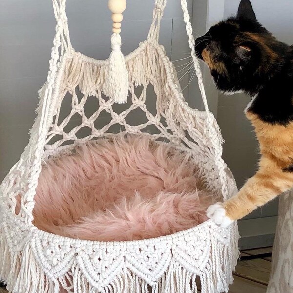 Hanging Cat Bed Etsy