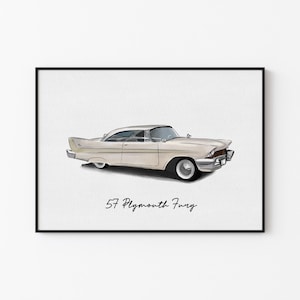 Custom Watercolor Car Drawing from Photo, Personalized Car Art, Car Gift for Dad, Custom Car Sketch Print, Father's Day Gift