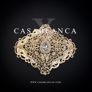 Moroccan Gold Brooch - Naira