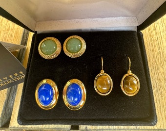 Vintage Joan Rivers Classic Collection Earring Set
