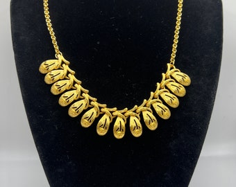 Collier Pendentif Intaglio Joan Rivers – Noir Et Rouge, Armoiries Impériales Russes (Vintage, Mode)