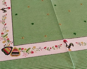 Portuguese Traditional Table Cloth, 150x200cm, colourful design print cloth, kitchen, dining, home, decorative, Portugal, floral print