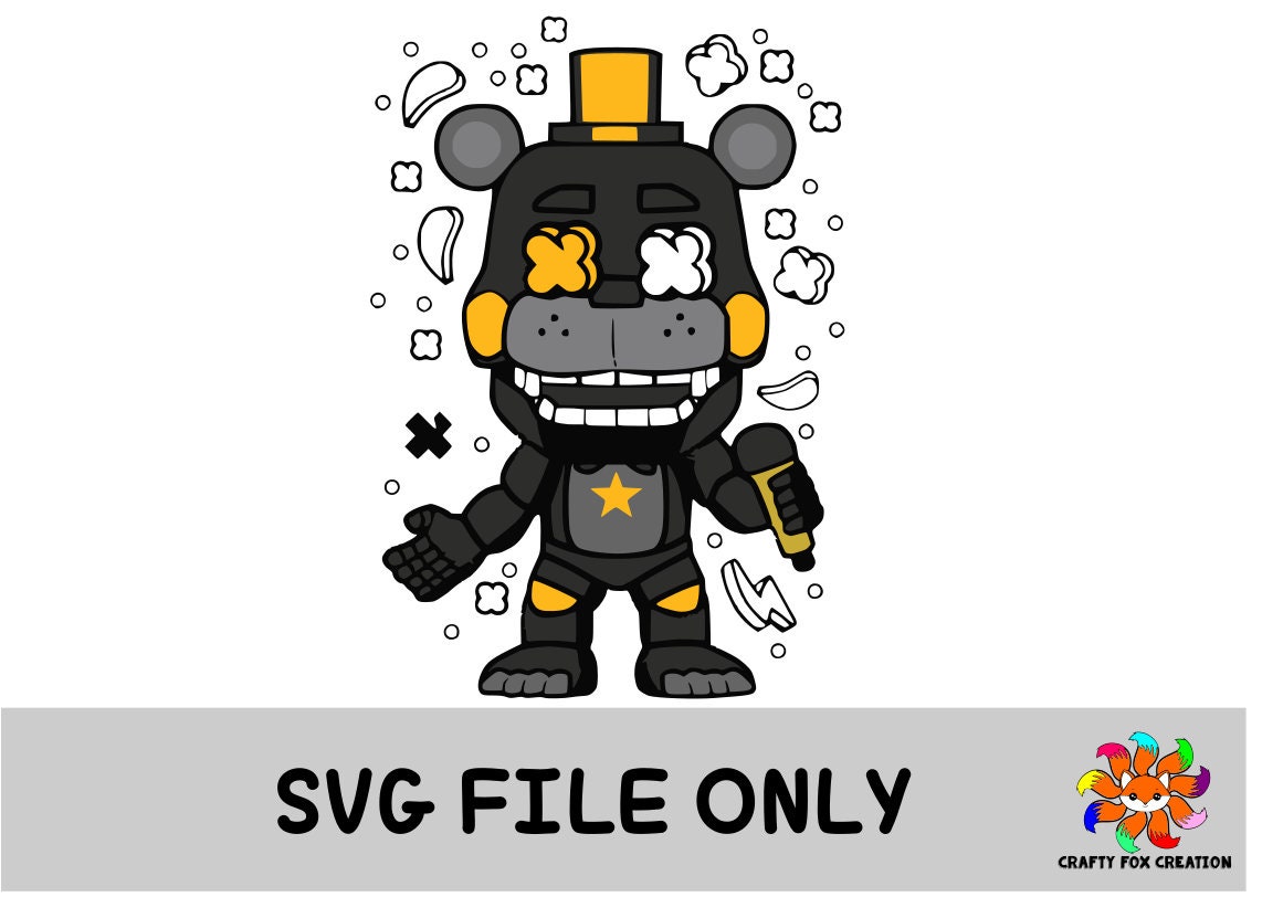 FNAF Characters SVG - Free FNAF Characters SVG Download