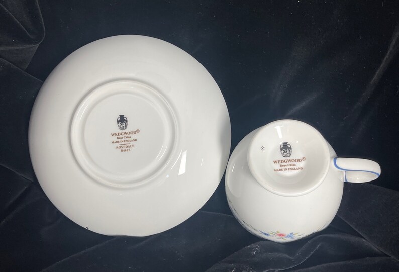 Wedgwood Rosedale 5 Piece Setting Etsy