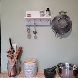 Floating spice shelf/ coffee shelf