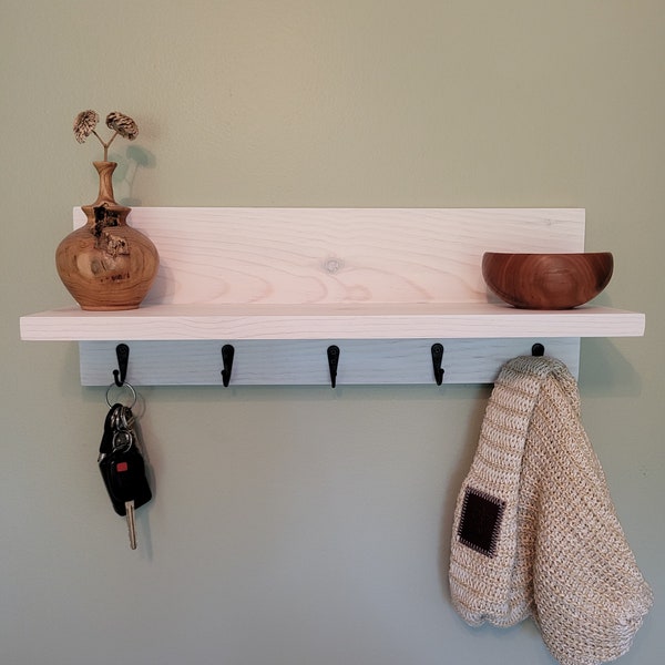 Entryway shelf/ coat rack