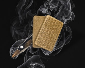 Customizable Pattern Fidget Slider Card - Magnetic Haptic EDC Toy