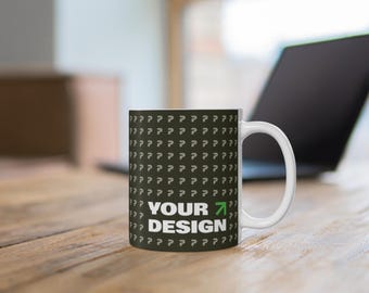 Custom Personalized Coffee Mug: Inspirational Office Gift, Tea Lover's Mug