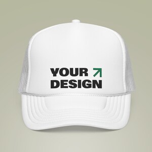 Bestickter Trucker-Hut aus Schaumstoff, stilvolles Accessoire für Spaß im Freien, Geschenk für Freunde, Sportveranstaltungen, Festivals, Freizeitkleidung