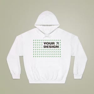 Unisex Cotton-Blend Hooded Sweatshirt: Cozy Fall Wear