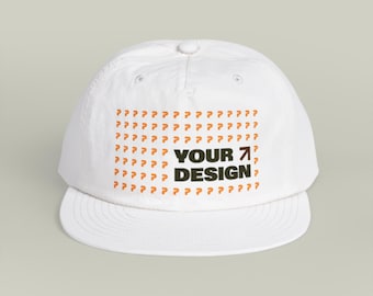 Casquette de surf personnalisée : chapeau de plage en nylon recyclé