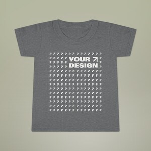 Custom Toddler T-Shirt: Soft Cotton Kids Tee, Birthday Gift
