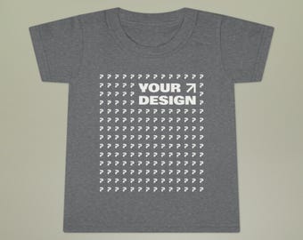 Custom Toddler T-Shirt: Soft Cotton Kids Tee, Birthday Gift