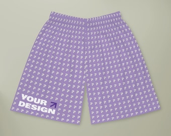 Custom Comfortable Basketball Shorts for Athletes, Casual Wear, Sports Events, Summer Activities, Gym Sessions