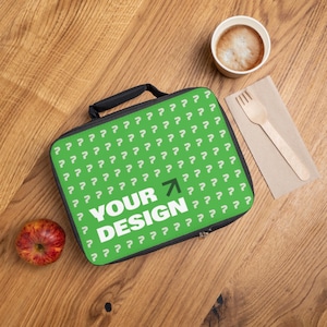 Custom Personalized Insulated Lunch Bag: Stylish Lunch Tote
