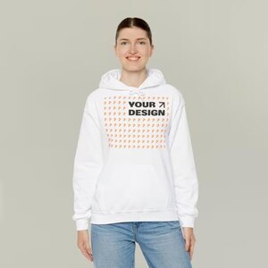 Custom Unisex Heavy Blend Hoodie: Cozy Relaxed Fit