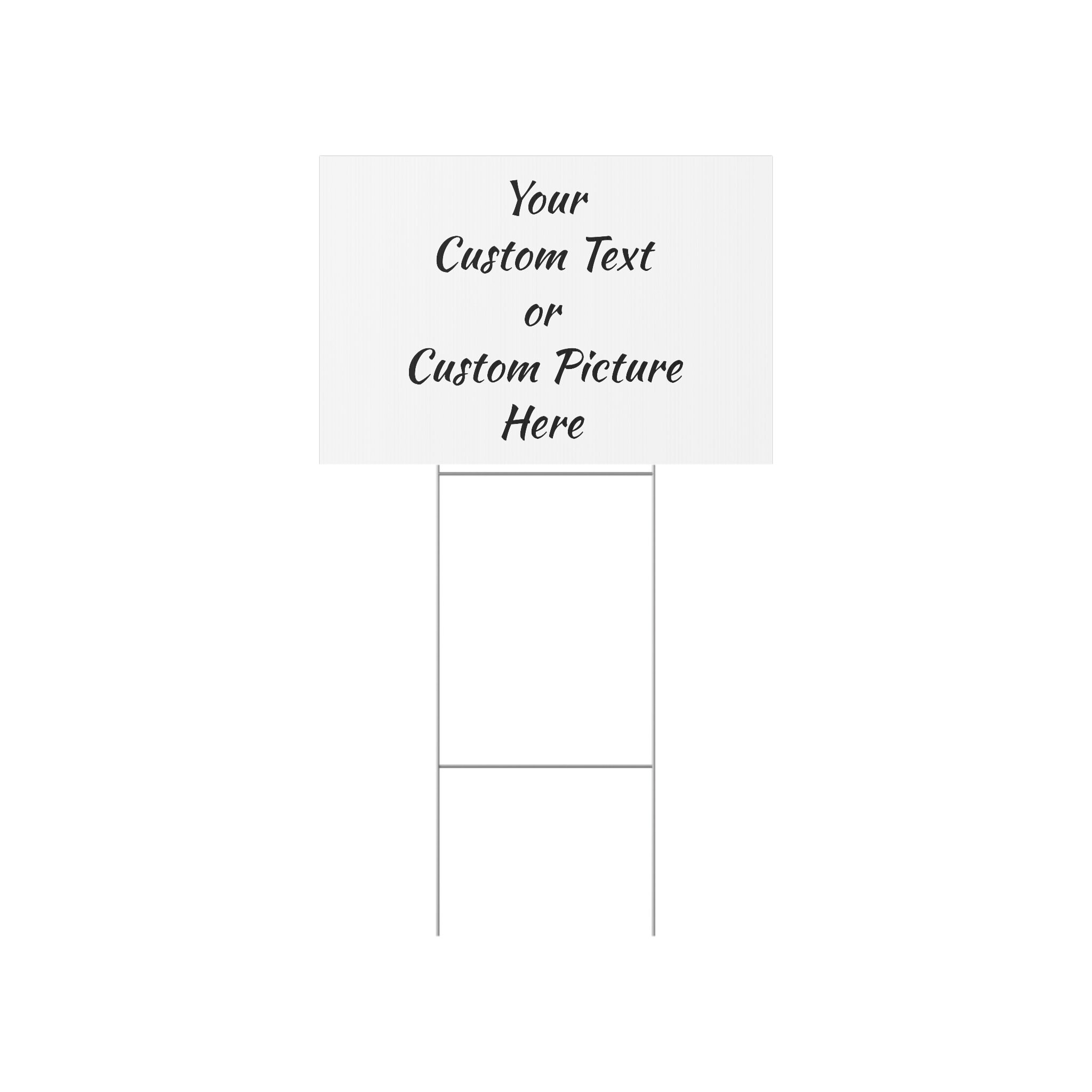 Custom Yard Sign Etsy