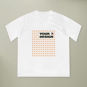 Custom Women&#39;s V-Neck Performance Tee: UPF 40+ Activewear