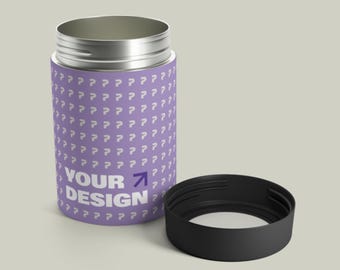 Edelstahl Dosenhalter: Personalisierter Getränke Isolator